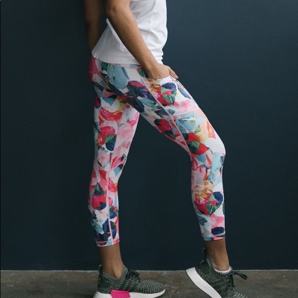 Zyia Floral Pocket Light n Tights S